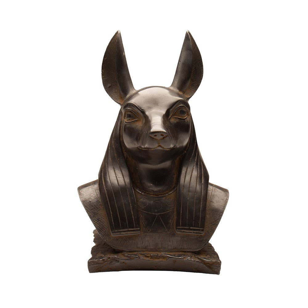 Anubis Bust - Black - 7"