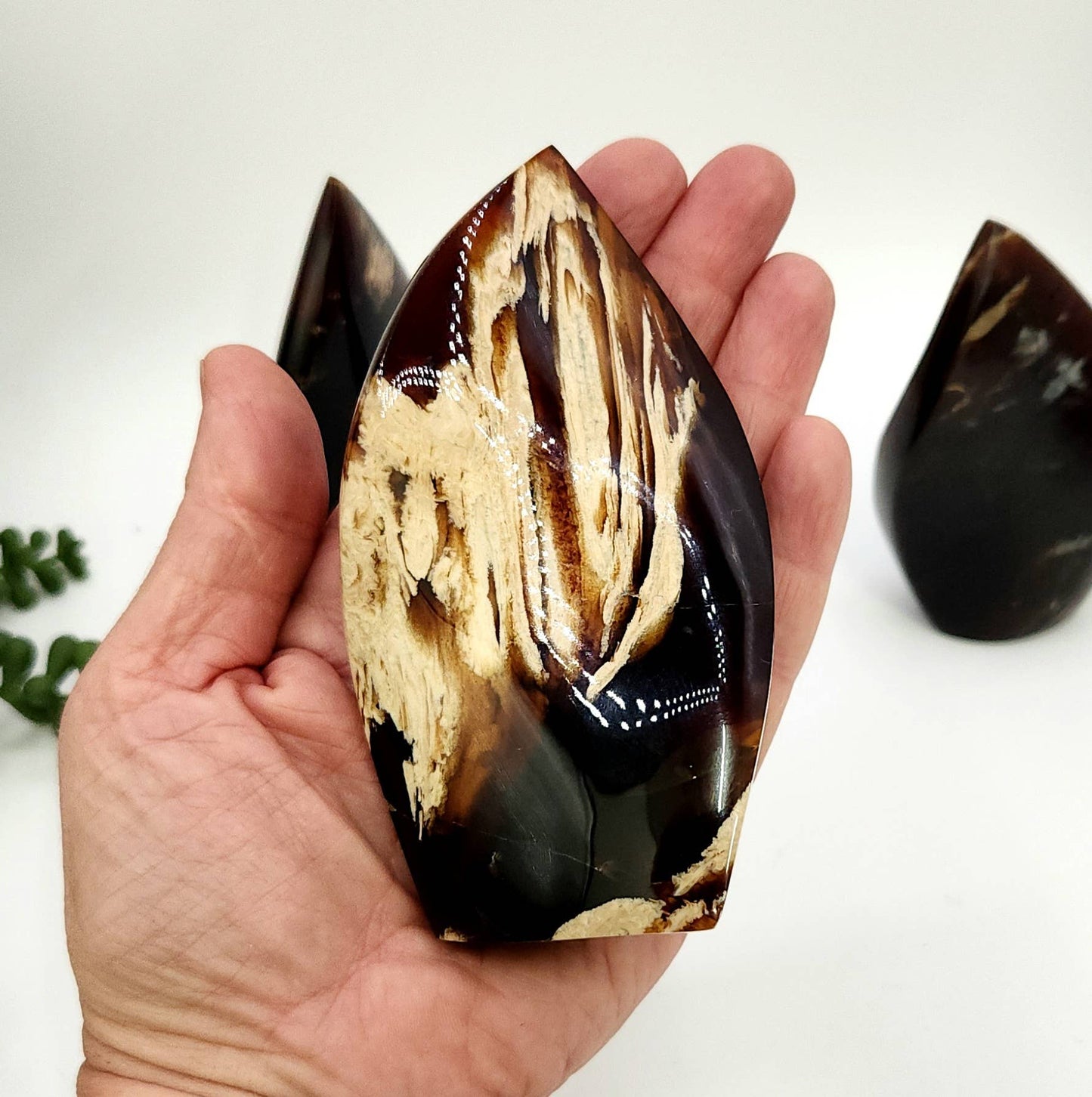 Amber Free Form Flame Shapes