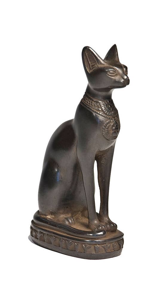 Bastet Cat Statues - Black - Egyptian Goddess