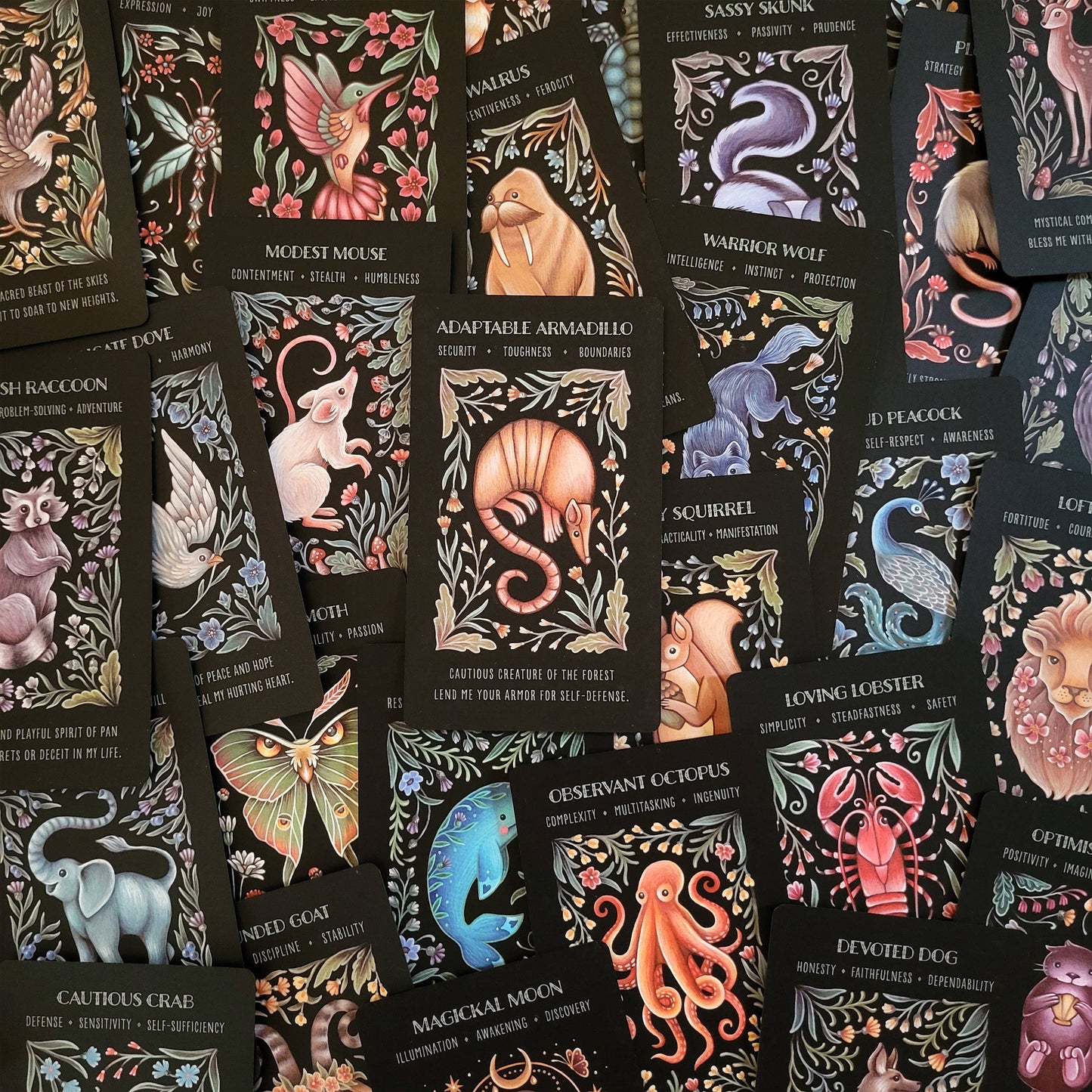 Wild Whiskers Oracle Deck - Spirit Animal Divination Cards