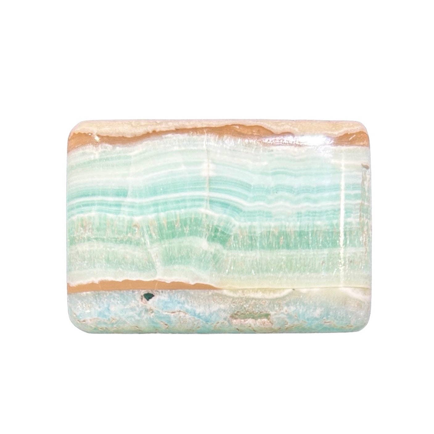 Seafoam Calcite Rectangle Soaps