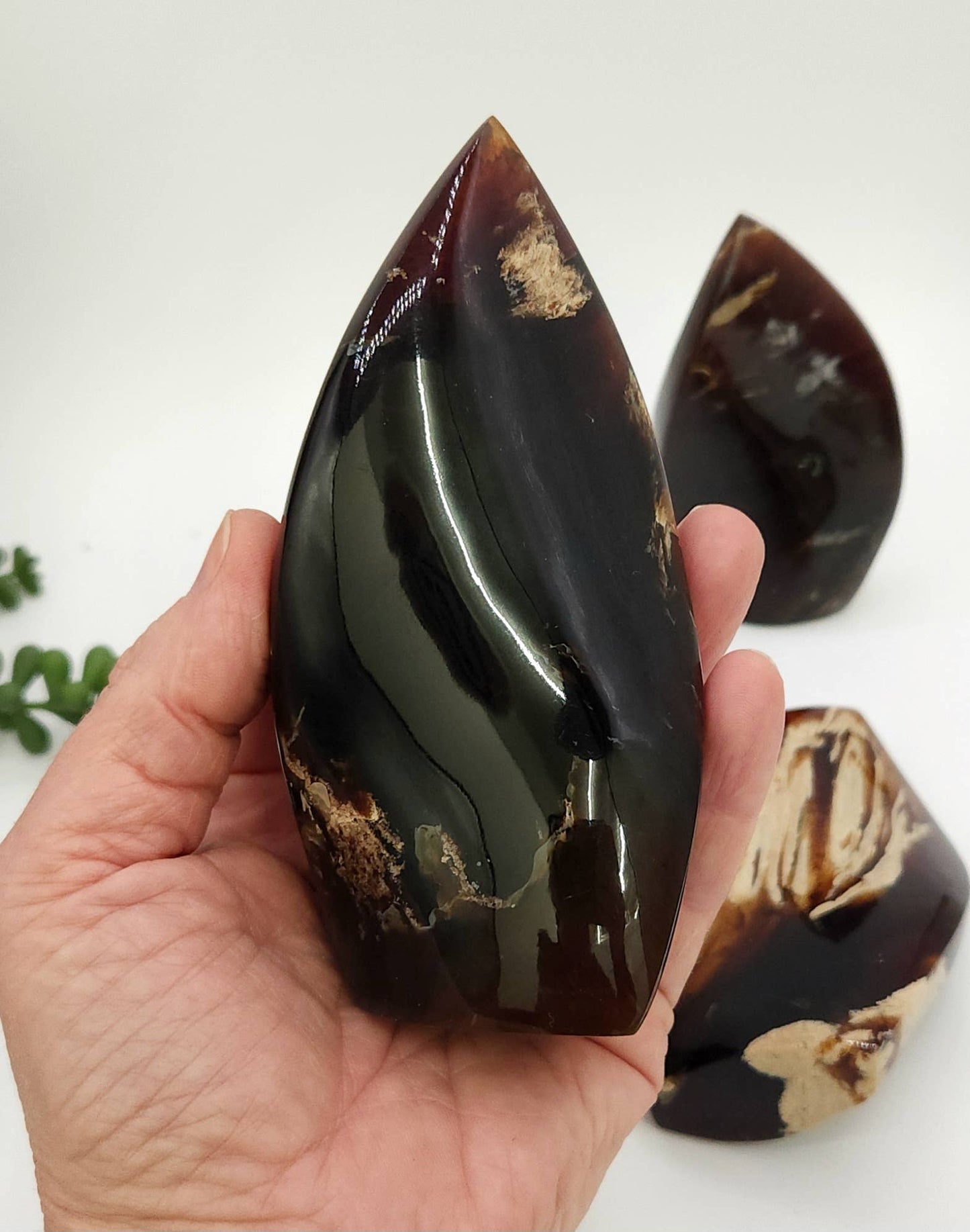 Amber Free Form Flame Shapes