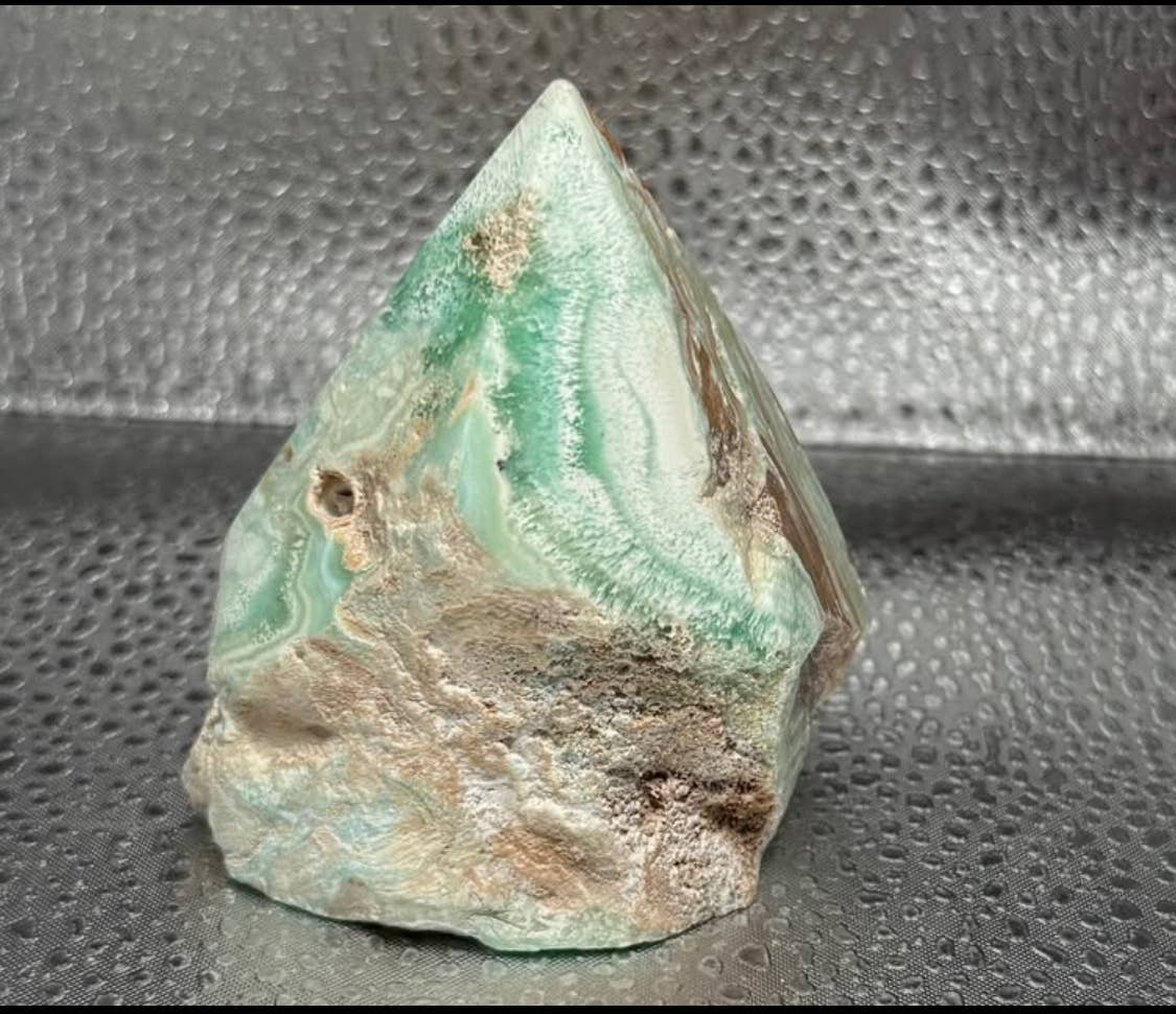 Seafoam Calcite Rough Points