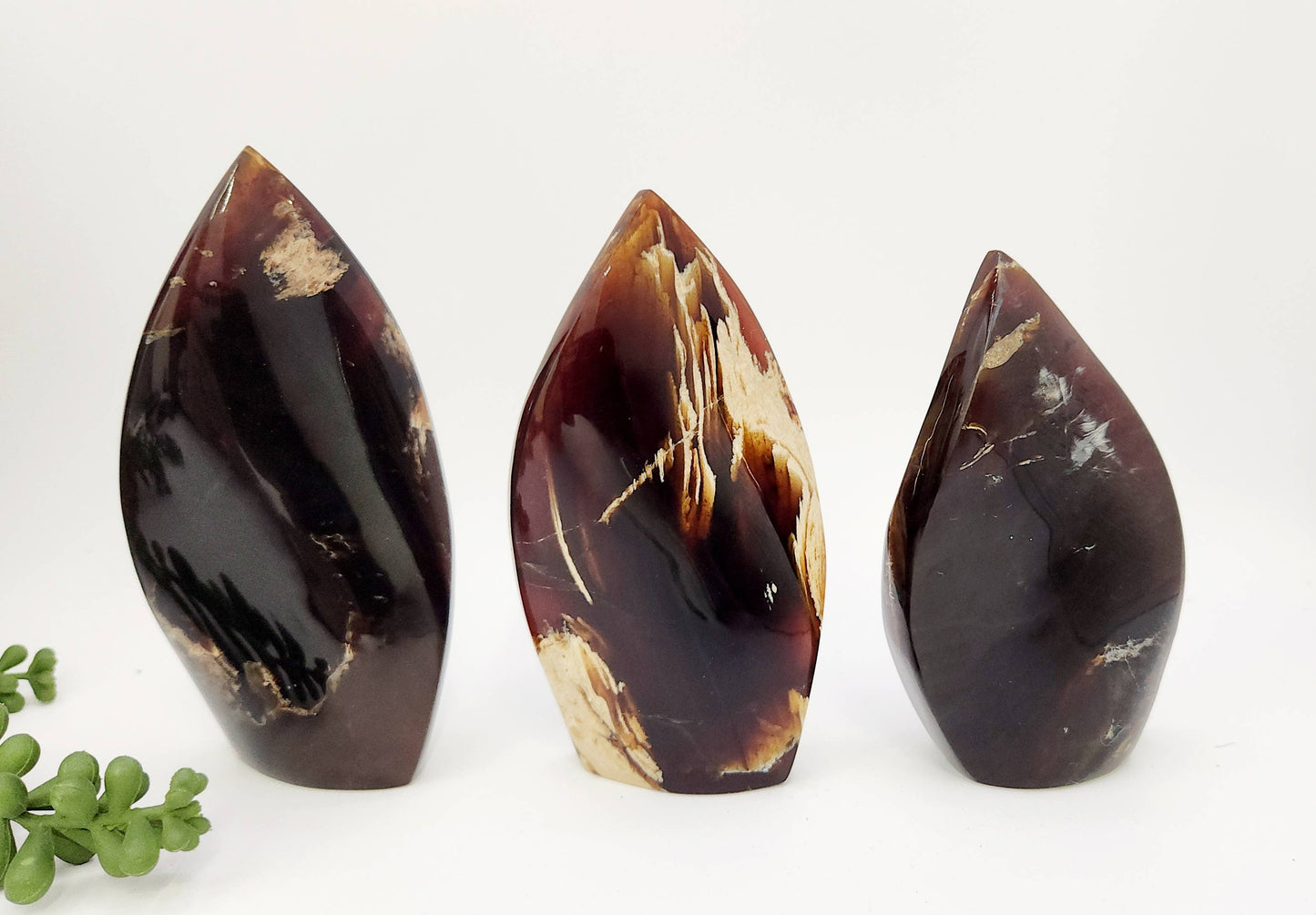 Amber Free Form Flame Shapes