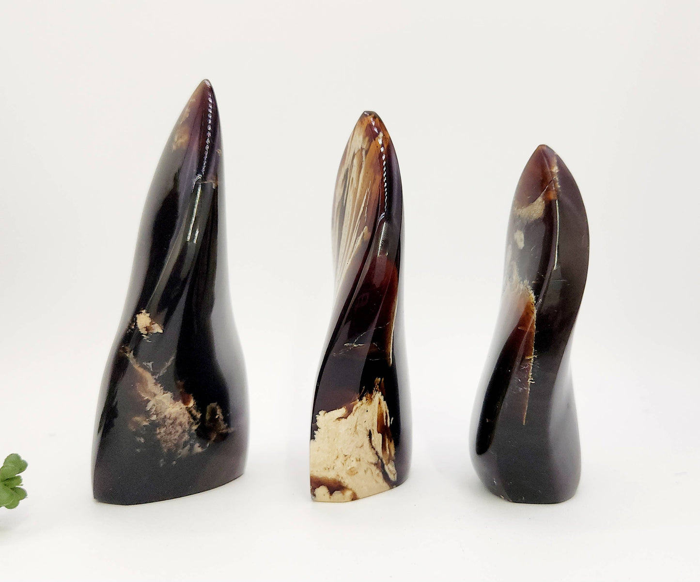 Amber Free Form Flame Shapes