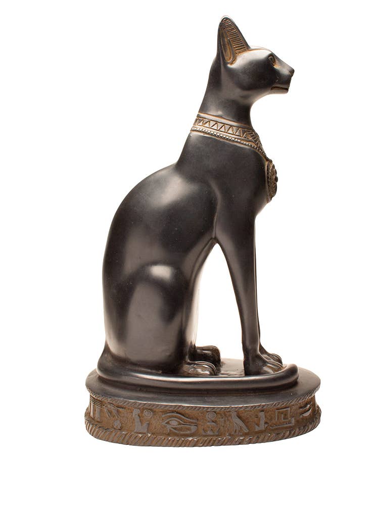 Bastet Cat Statues - Black - Egyptian Goddess