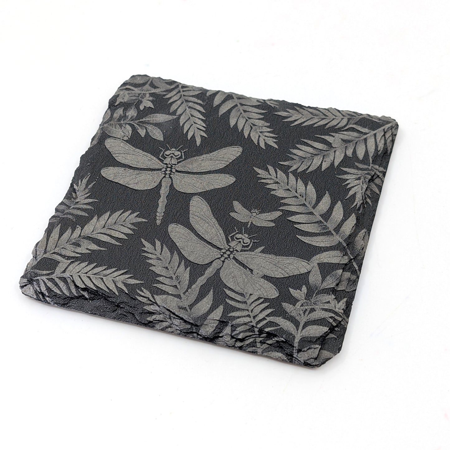 Slate Stone Coaster - Dragonfly B