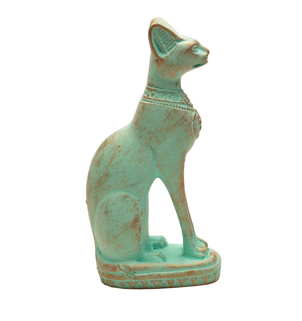 Bastet Cat Statues - Patina - Egyptian Goddess