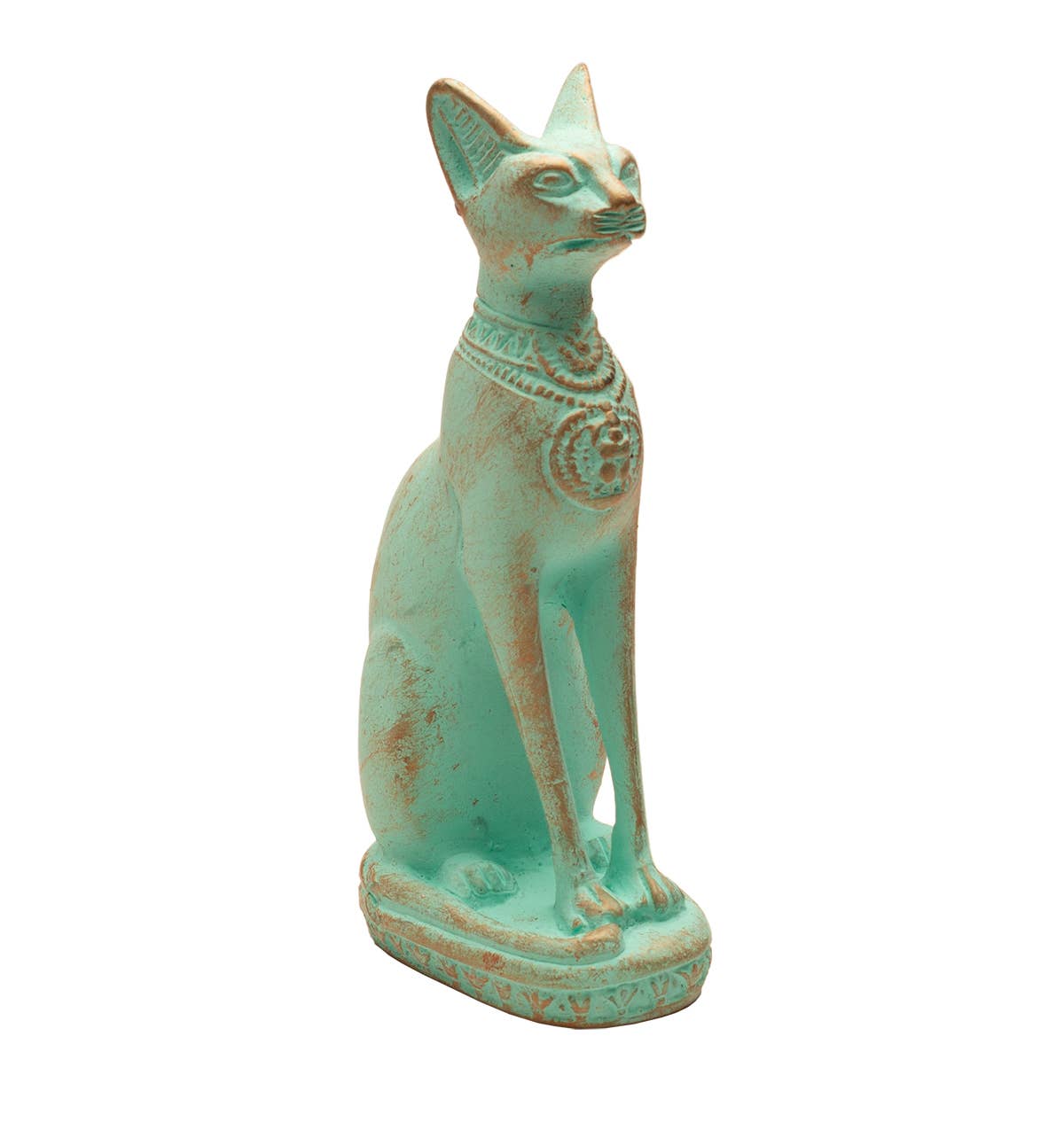 Bastet Cat Statues - Patina - Egyptian Goddess