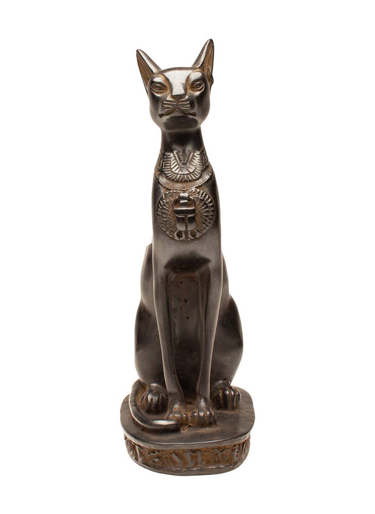 Bastet Cat Statues - Black - Egyptian Goddess
