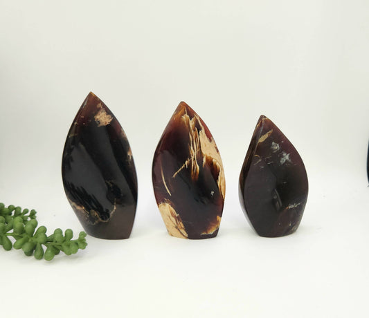 Amber Free Form Flame Shapes