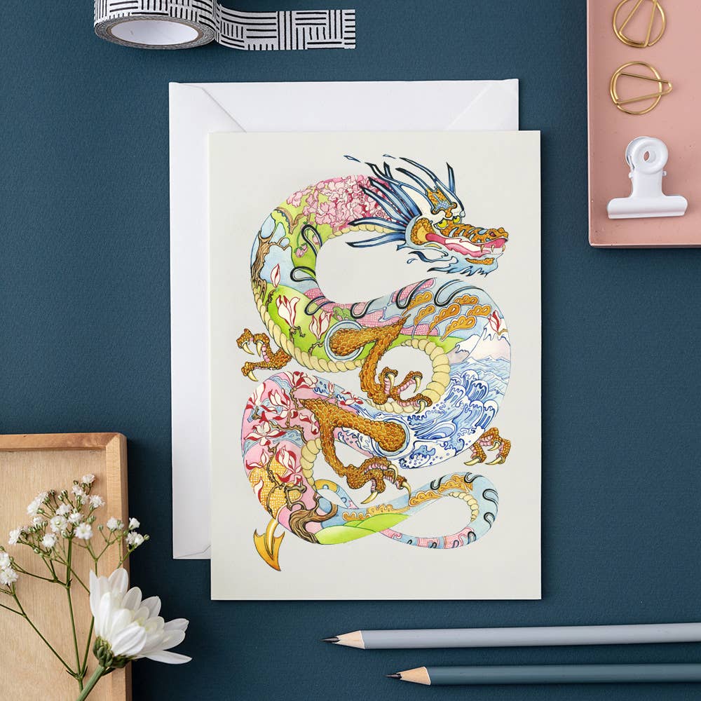Dragon Greetings Card