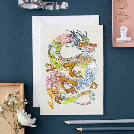 Dragon Greetings Card