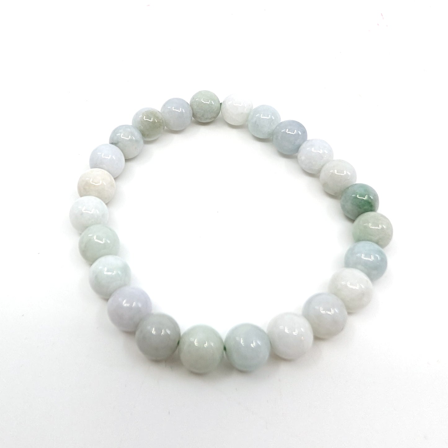 Jadeite 8mm 7.5” Stretch Bracelet