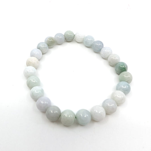 Jadeite 8mm 7.5” Stretch Bracelet