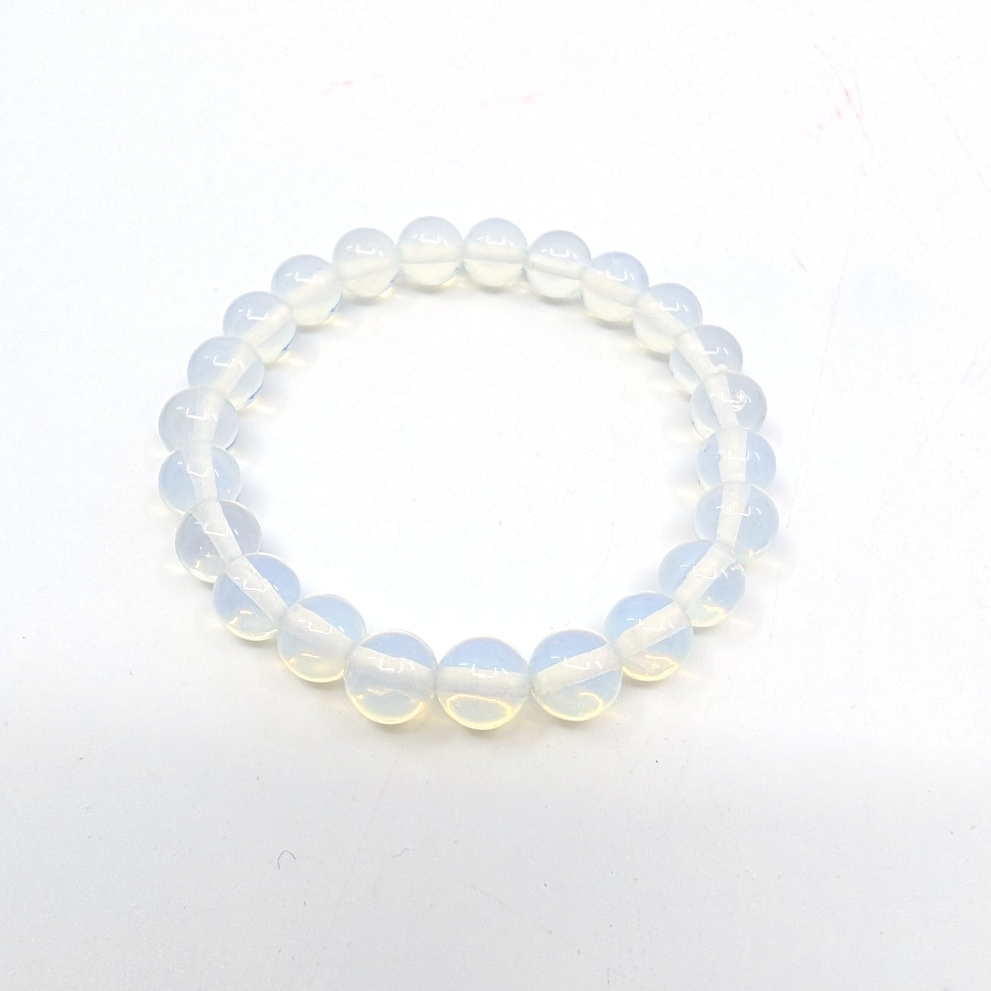 Opalite 8mm 7.5” Stretch Bracelet