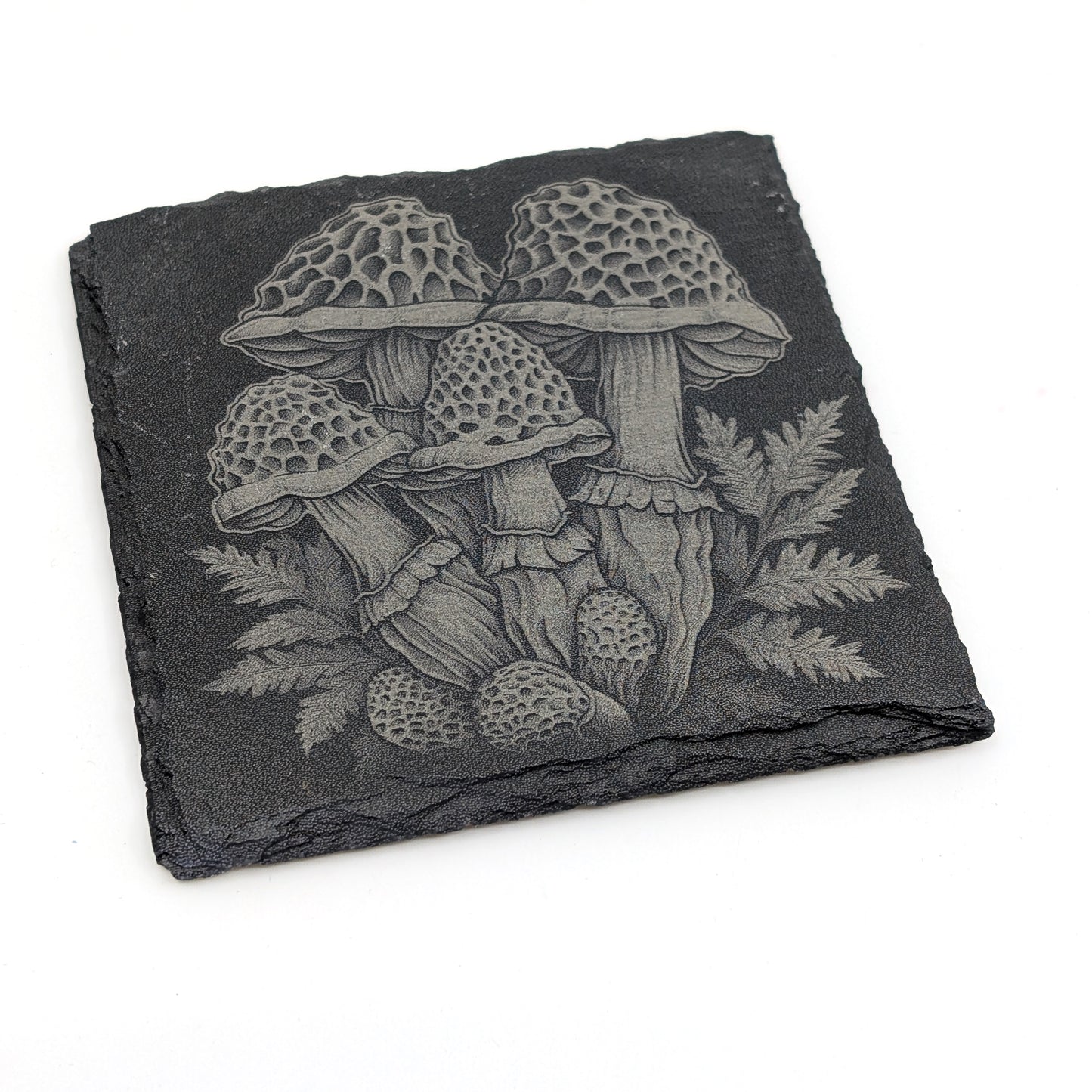 Slate Stone Coaster - Mushroom B