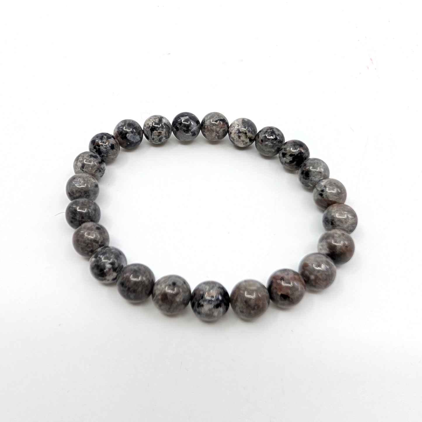 Yooperlite 8mm 7.5” Stretch Bracelet