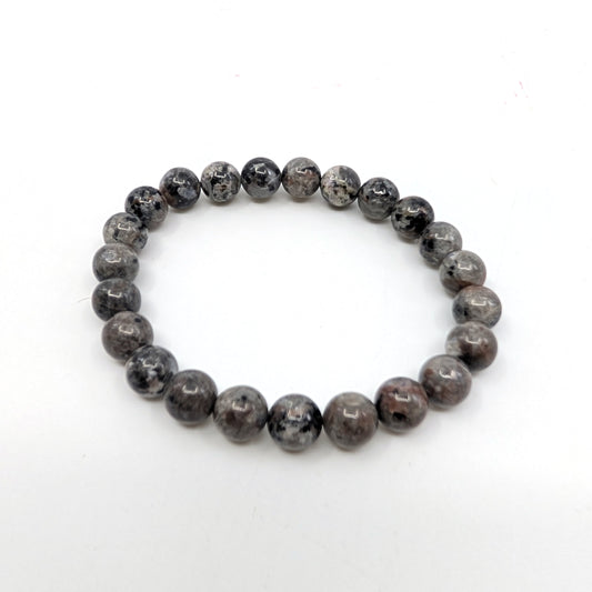 Yooperlite 8mm 7.5” Stretch Bracelet