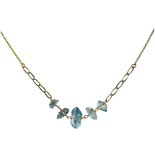Multi Herkimer Diamond Necklace