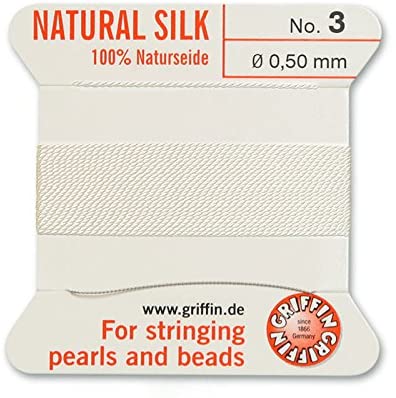 GRIFFIN SILK BEAD CORD SIZE 3