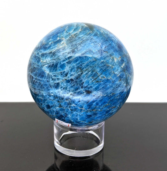 Blue Apatite Sphere