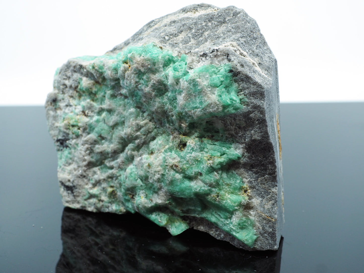 Emerald Crystal in Matrix