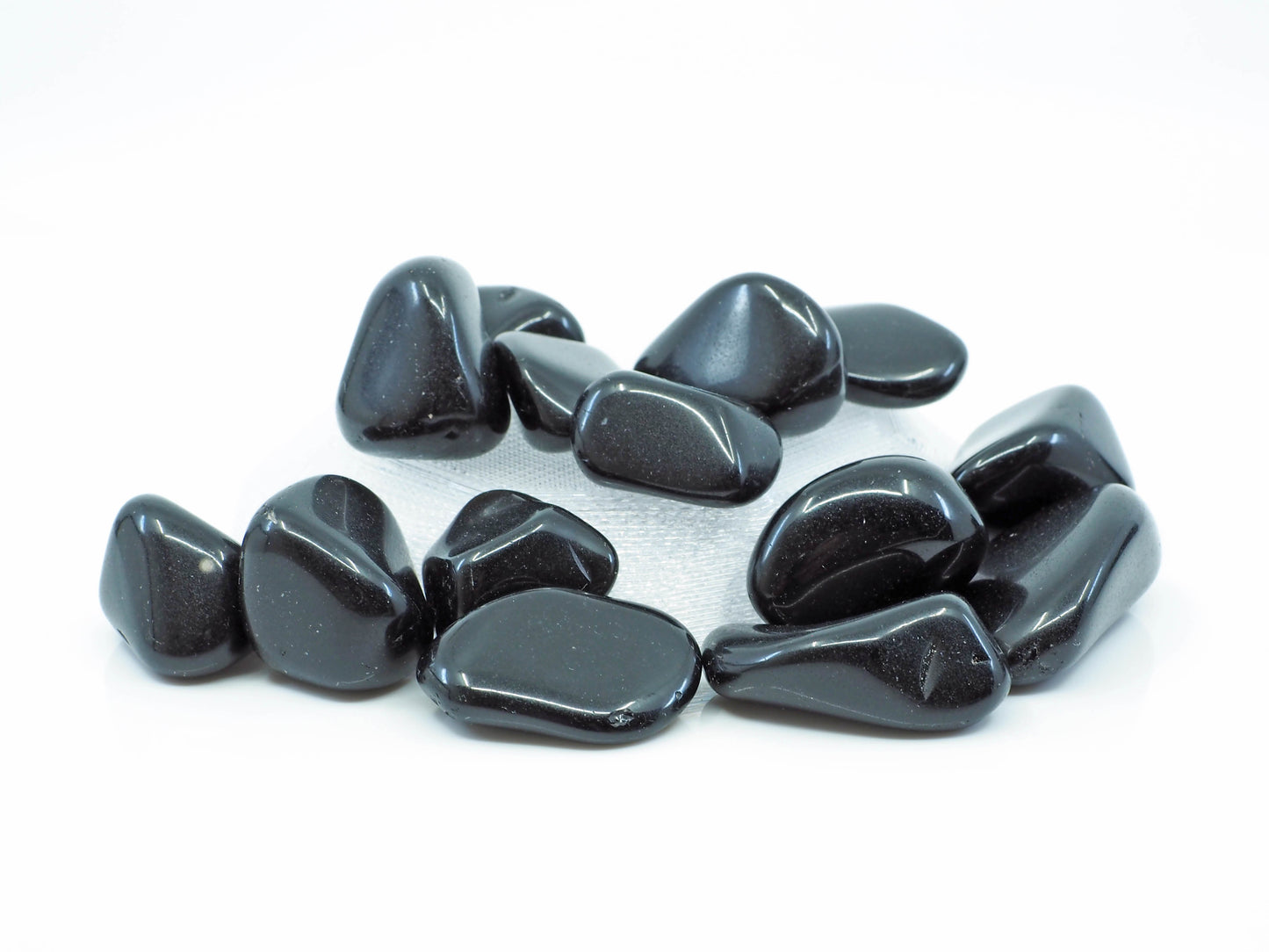 Black Obsidian Tumble Polished 1pc.